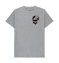 Load image into Gallery viewer, Athletic Grey Mini Dancing Gramophone T-shirt