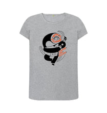 Load image into Gallery viewer, Athletic Grey Gramophone Dancing T-shirt (Slim Fit)