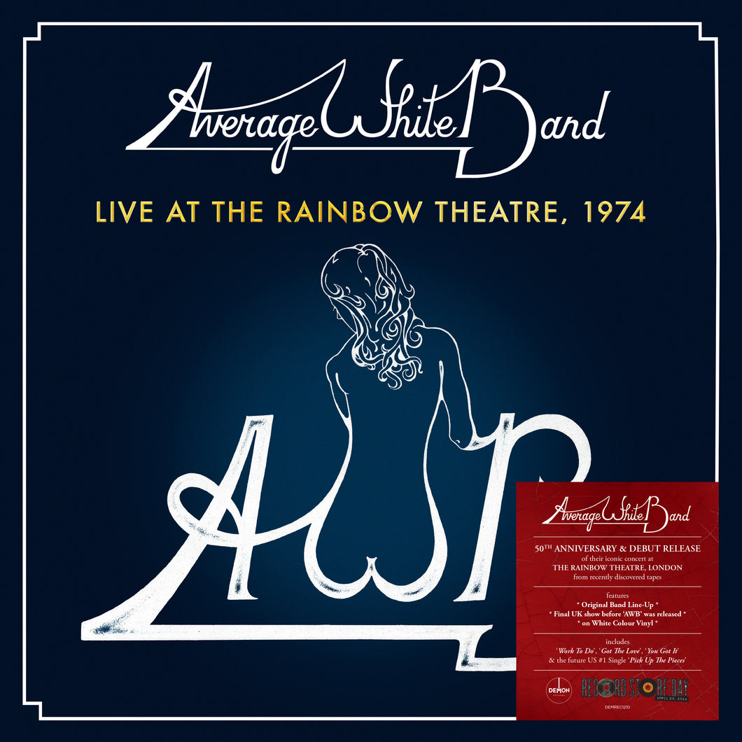 Average White Band - Live At The Rainbow Theatre 1974 (RSD 2024)