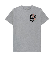 Load image into Gallery viewer, Athletic Grey Mini Dancing Gramophone T-shirt
